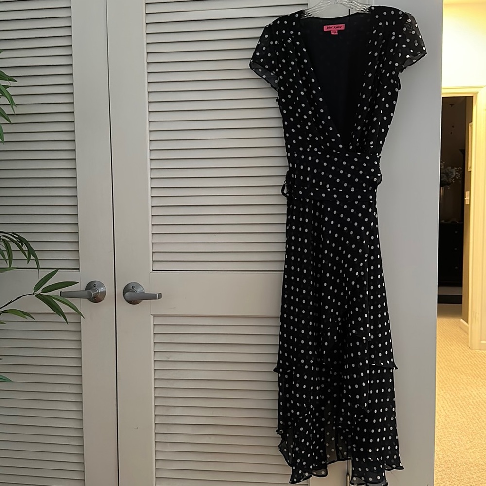 Betsy Johnson Wrap Dress